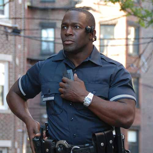 Police uniform polo shirts top