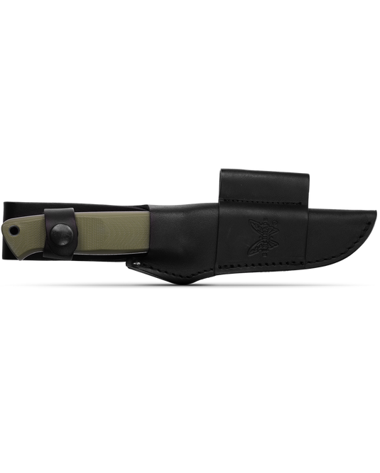 BUSHCRAFTER | OD GREEN G10| BLACK| CARBON FIBER | DROP-POINT