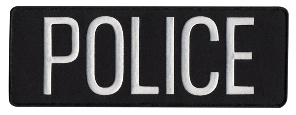 Load image into Gallery viewer, Hero&#39;s Pride POLICE BACK PATCH (EMBROIDERED) - Tactical Wear
