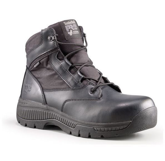 Timberland PRO Valor Duty 6" Side-Zip Soft Toe Boots WP - Tactical Wear