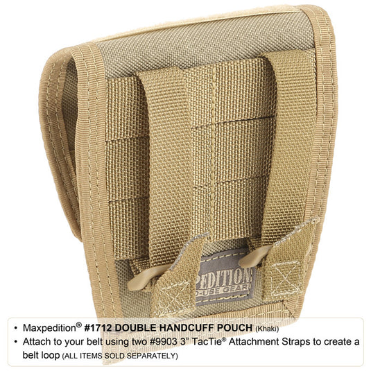 Double Handcuff Pouch - Tactical Wear