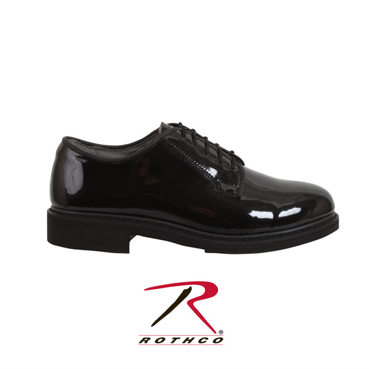 Rothco Uniform Hi-Gloss Oxford Dress Shoe - Tactical Wear