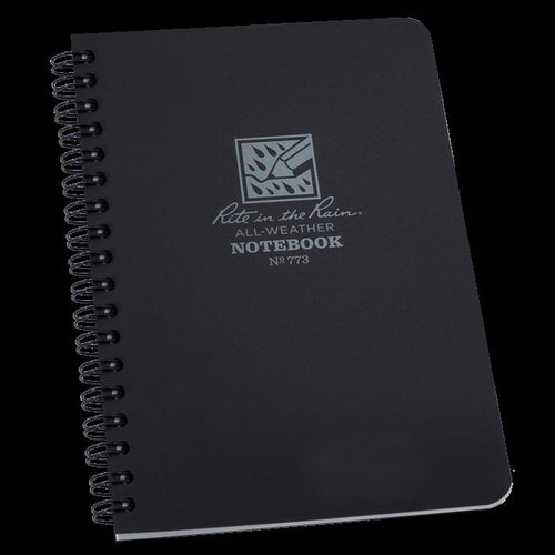 Black Universal Notebook 4.5 x7 - Tactical Wear