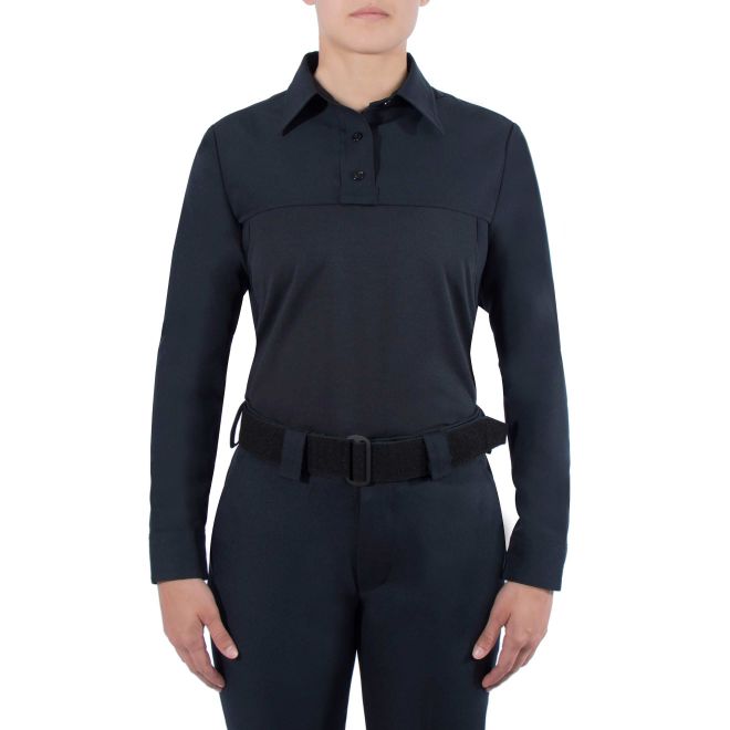Load image into Gallery viewer, WOMEN&#39;S LONG SLEEVE POLYESTER ARMORSKIN® BASE SHIRT - Tactical Wear
