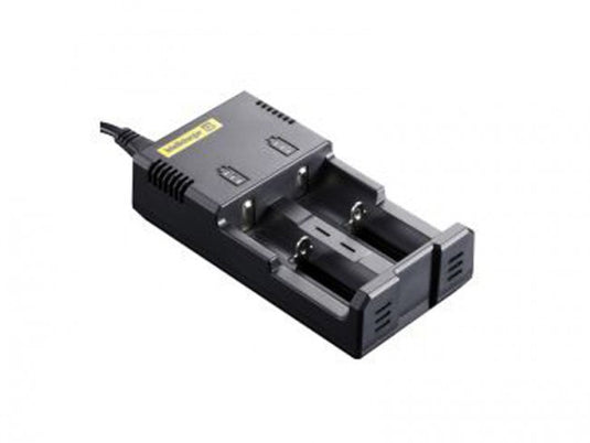 SYSMAX Intellicharge i2 Li-Ion Ni-Cd Ni-MH 2-Channel Smart Battery Charger - Tactical Wear
