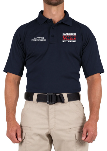 HIAFD FIRST TACTICAL 112509 MEN'S PERFORMANCE SHORT SLEEVE POLO