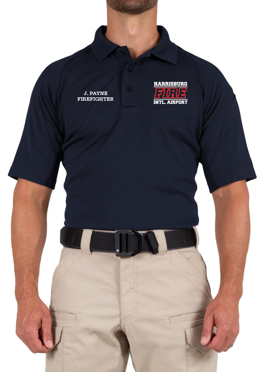 HIAFD FIRST TACTICAL 112509 MEN'S PERFORMANCE SHORT SLEEVE POLO