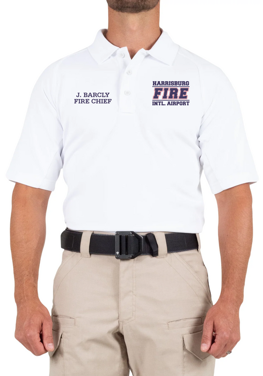 HIAFD FIRST TACTICAL 112509 MEN'S PERFORMANCE SHORT SLEEVE POLO
