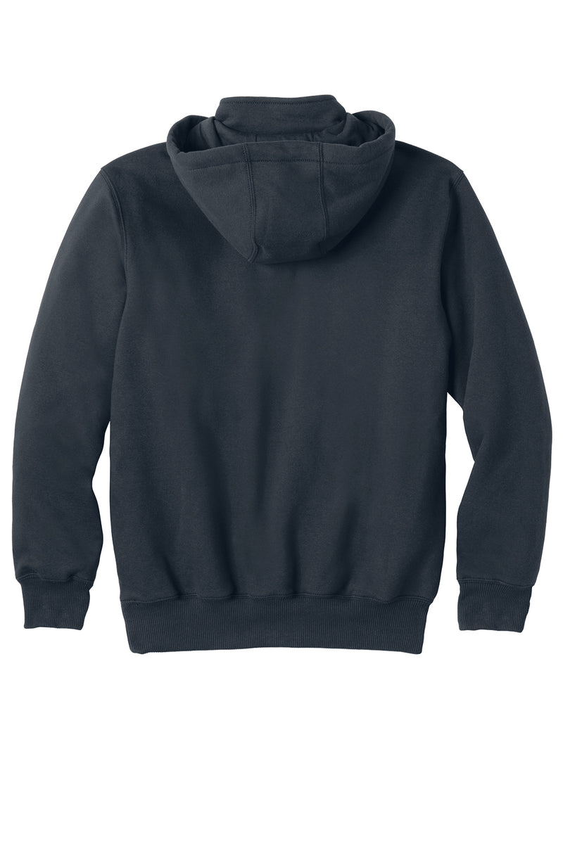 Load image into Gallery viewer, WRIGHTSVILLE FIRE Carhartt ® Rain Defender ® Paxton Heavyweight Hooded Zip Mock Sweatshirt
