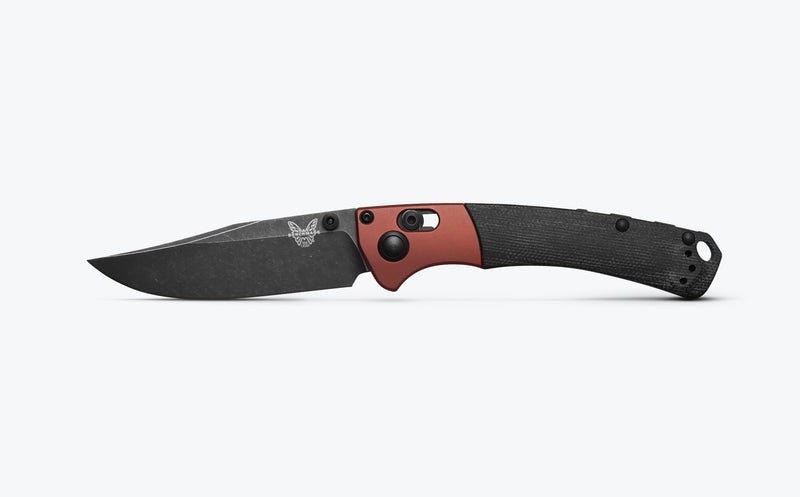 Load image into Gallery viewer, Mini Crooked River | Burnt Copper | Black Micarta - Tactical Wear
