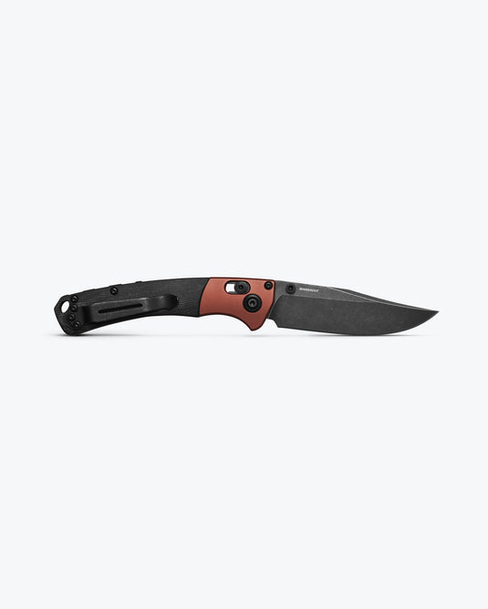 Mini Crooked River | Burnt Copper | Black Micarta - Tactical Wear