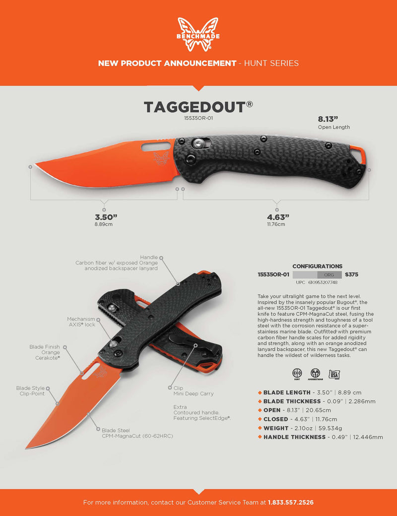 Load image into Gallery viewer, BENCHMADE 15535 TAGGEDOUT
