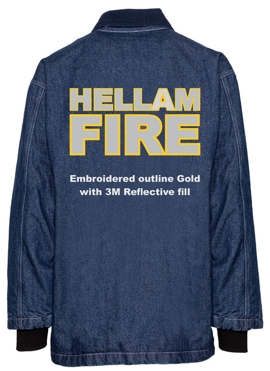 HELLAM FIRE GAME The Denim Chore Coat