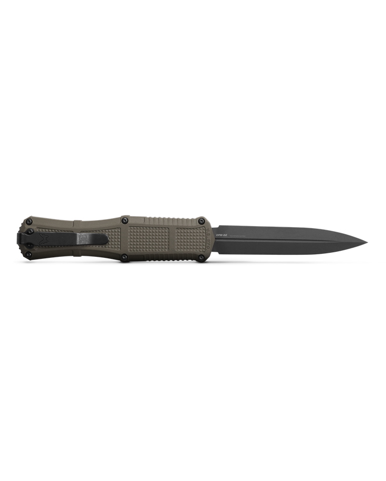 Load image into Gallery viewer, BENCHMADE CLAYMORE OTF | BLACK GRIVORY®| RANGER GREEN GRIVORY®
