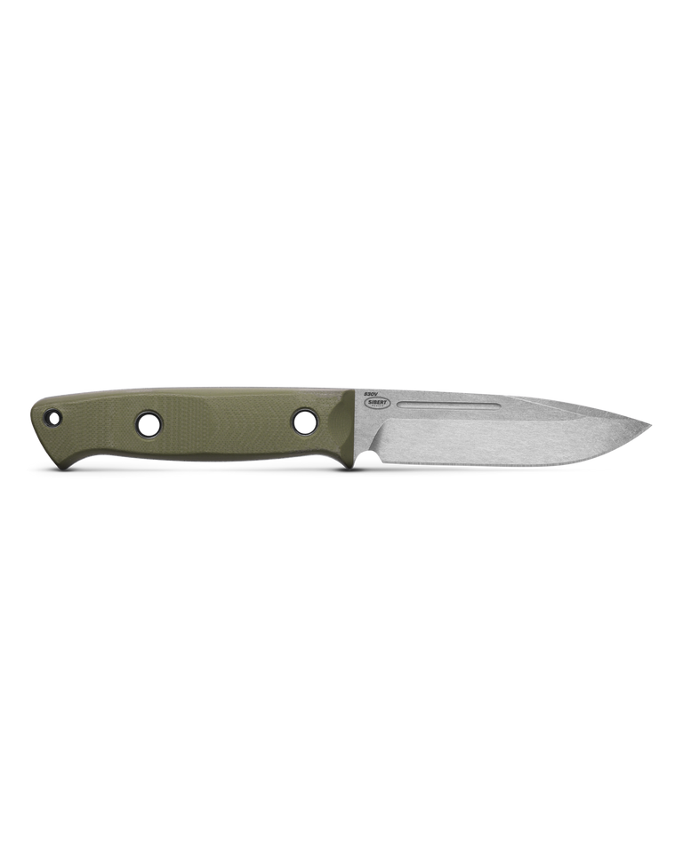 Load image into Gallery viewer, BUSHCRAFTER | OD GREEN G10| BLACK| CARBON FIBER | DROP-POINT
