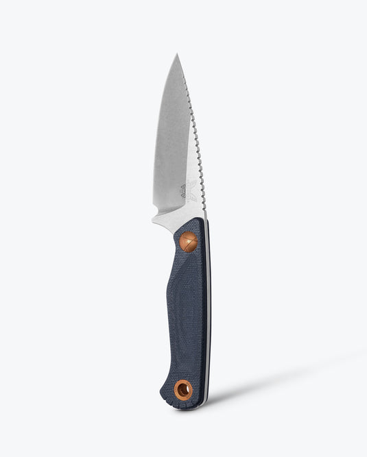 Dacian™ | Blue Denim Micarta - Tactical Wear
