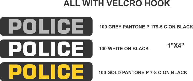 Load image into Gallery viewer, POLICE PVC Patch
