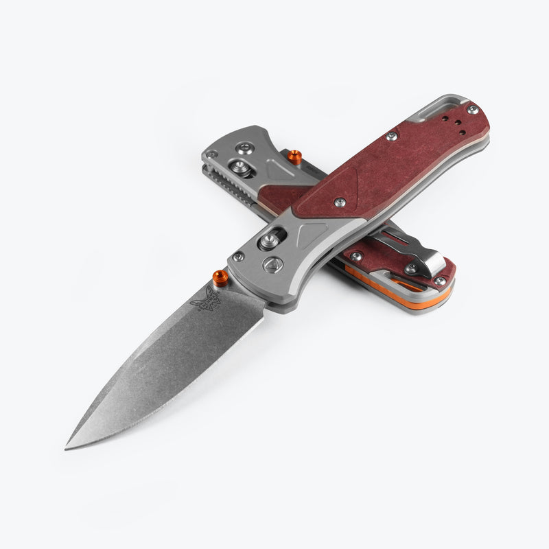 Load image into Gallery viewer, Bugout® | Grey/Redstone Aluminum &amp; Richlite - Tactical Wear
