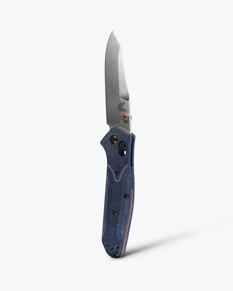 Load image into Gallery viewer, Mini Osborne | Denim Micarta - Tactical Wear
