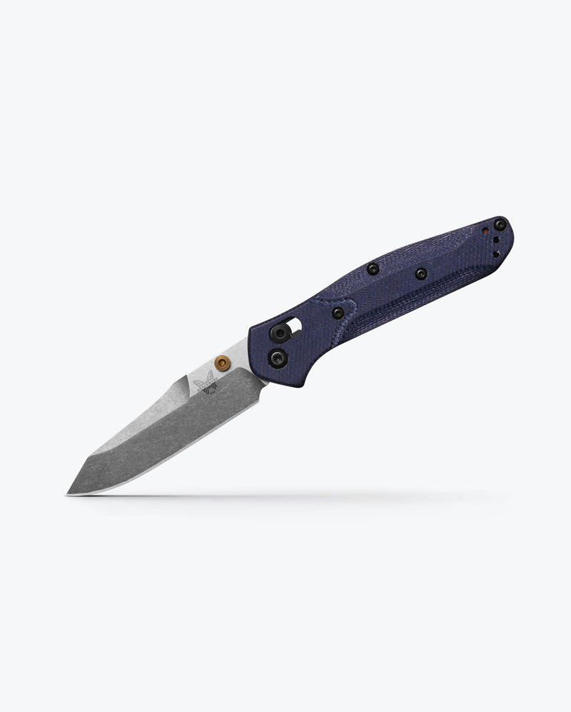 Load image into Gallery viewer, Mini Osborne | Denim Micarta - Tactical Wear
