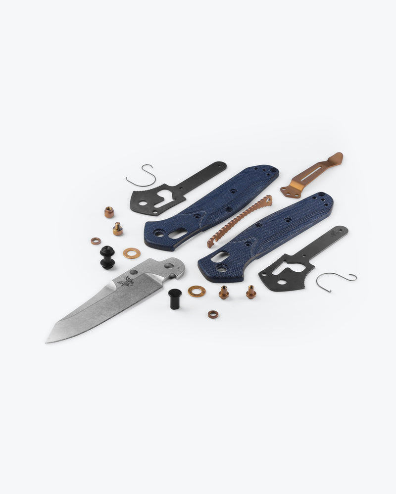 Load image into Gallery viewer, Mini Osborne | Denim Micarta - Tactical Wear
