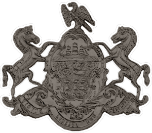 BLACKINTON B950 PA SEAL-GUNMETAL- HAT BADGE