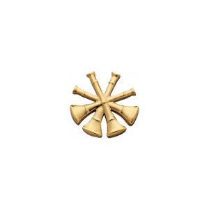 C122S - Four Crossed Bugles