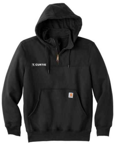 GSFR Carhartt ® Rain Defender ® Paxton Heavyweight Hooded Zip Mock Sweatshirt