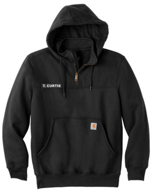 GSFR Carhartt ® Rain Defender ® Paxton Heavyweight Hooded Zip Mock Sweatshirt