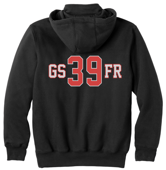 GSFR Carhartt ® Rain Defender ® Paxton Heavyweight Hooded Zip Mock Sweatshirt