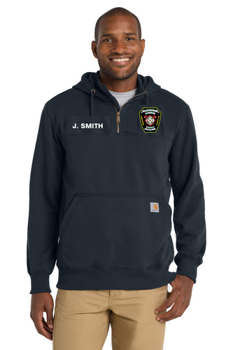 Mountville  Carhartt ® Rain Defender ® Paxton Heavyweight Hooded Zip Mock Sweatshirt