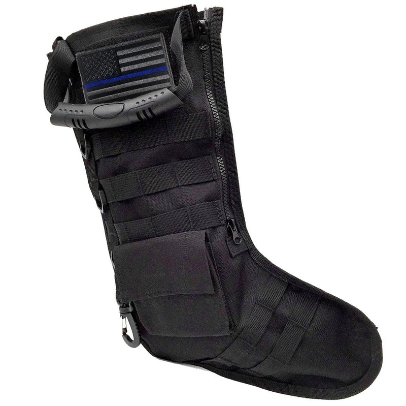 Load image into Gallery viewer, Thin Blue Line Christmas Tactical Stocking
