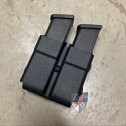 ZERO9 Traditional 9/40 Double Mag Case-MOLLE-LOK
