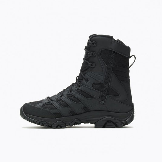 MERRELL MOAB 3 8" TACTICAL ZIP WP - BLACK