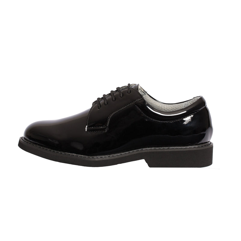 Load image into Gallery viewer, TACT SQUAD S200BK HI-GLOSS UNIFORM OXFORD SHOES
