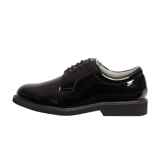 TACT SQUAD S200BK HI-GLOSS UNIFORM OXFORD SHOES