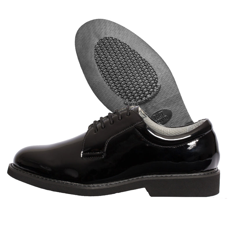 Load image into Gallery viewer, TACT SQUAD S200BK HI-GLOSS UNIFORM OXFORD SHOES
