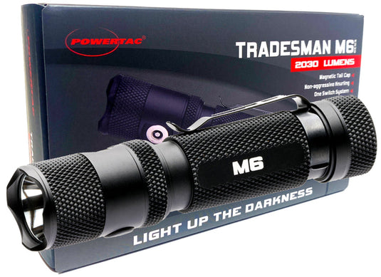 TRADESMAN M6-GEN3 - 2,030 LUMEN MAGNETIC TAIL CAP EDC LIGHT