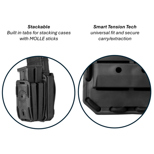HERO'S PRIDE 1840 Flex Duty Radio Case - Universal fit - Tactical Wear