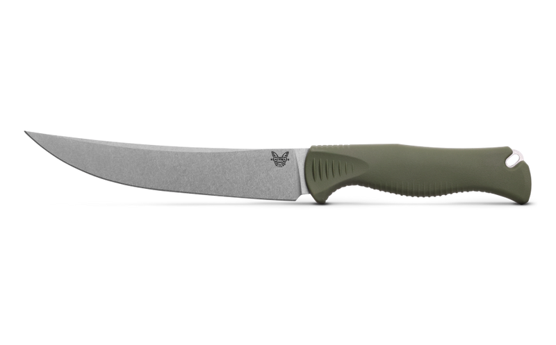 Load image into Gallery viewer, BENCHMADE MEATCRAFTER® 6&quot; DARK OLIVE SANTOPRENE®
