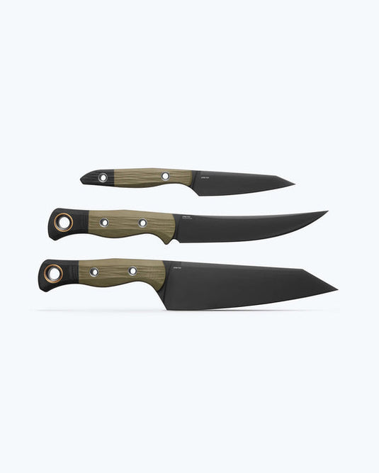 Benchmade 3 Piece Set | OD Green G10