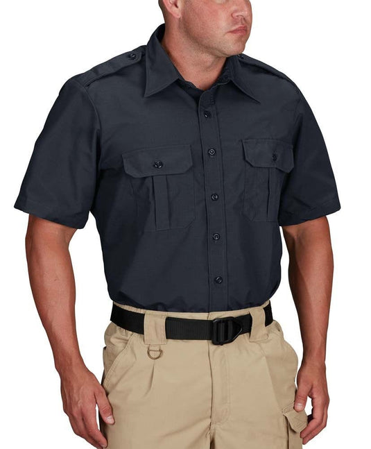 tactical dress shirt Men's Propper Lightweight Long Sleeve Shirts UA Tactical Range Short Sleeve