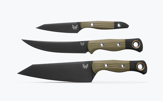 Benchmade 3 Piece Set | OD Green G10