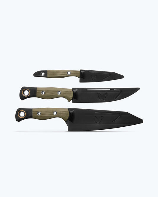 Benchmade 3 Piece Set | OD Green G10