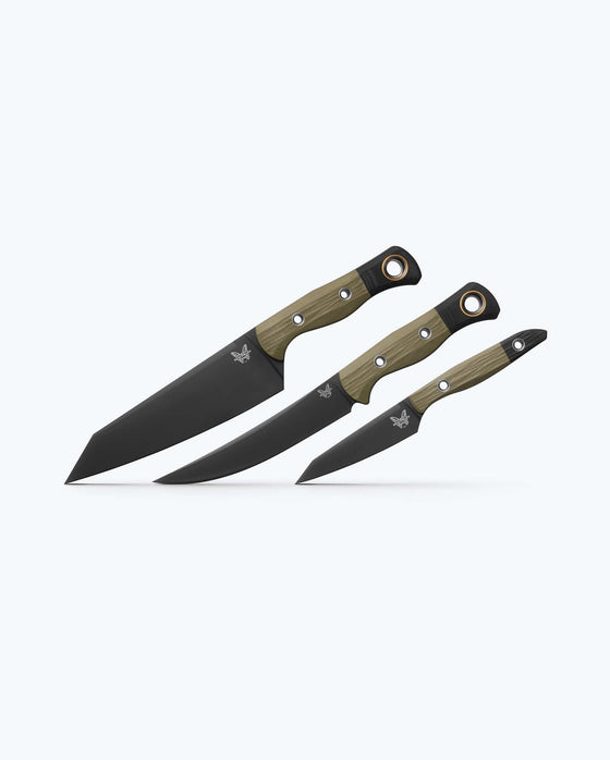 Load image into Gallery viewer, Benchmade 3 Piece Set | OD Green G10
