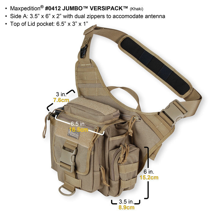 Load image into Gallery viewer, JUMBO™ VERSIPACK® - Tactical Wear
