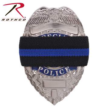 Rothco Thin Blue Line Mourning Band - Tactical Wear