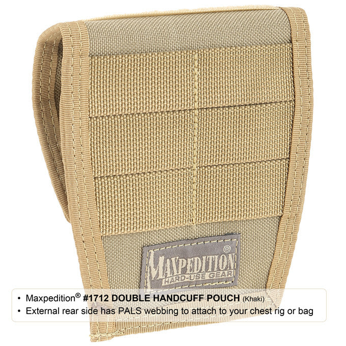 Load image into Gallery viewer, Double Handcuff Pouch - Tactical Wear
