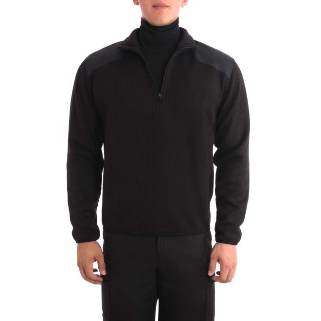 Load image into Gallery viewer, BLAUER FLEECE-LINED QUARTER ZIP SWEATER - Tactical Wear

