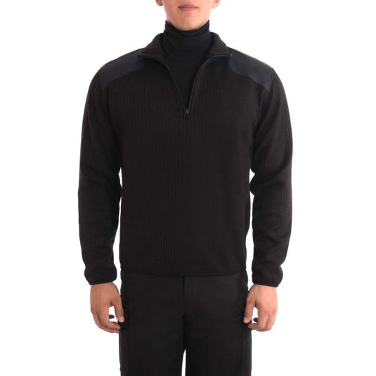 BLAUER FLEECE-LINED QUARTER ZIP SWEATER - Tactical Wear